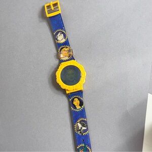 Pocahontas Watch Disney kids 3D hologram wristwatch John Smith Ben Meeko